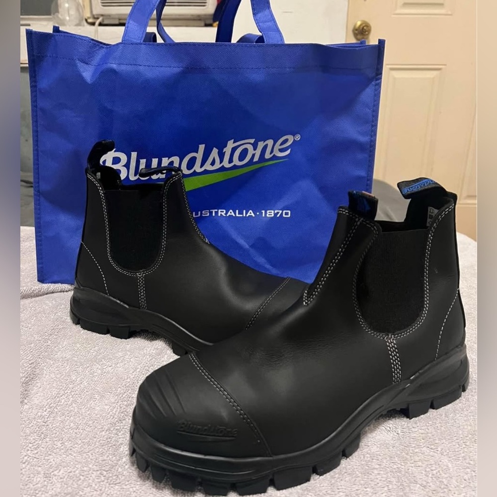 Blundstone #990 extreme series work boot size:12 (black)
